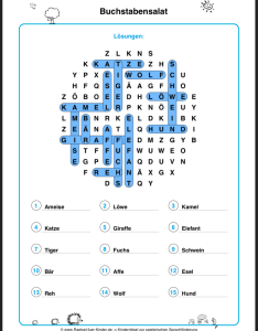 Beispiel für ein Suchsel