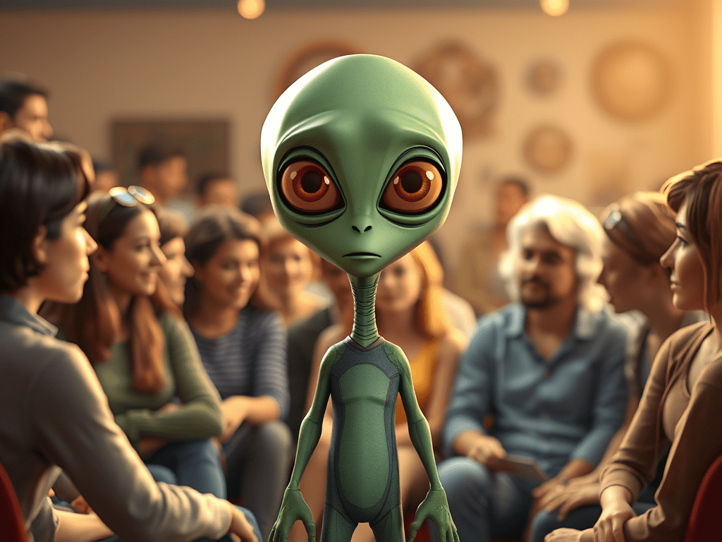 Alien in der&nbsp;SHG